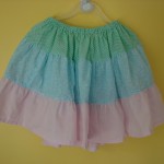 Tiered twirly skirt (Poly Cotton)