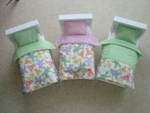 3 Dolly Beds, all in a row