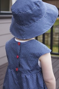 Bubble Dress and Bucket Hat